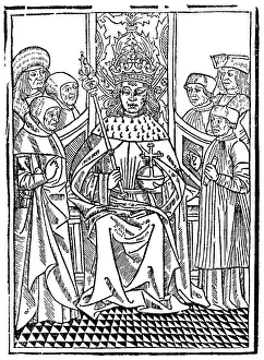 Coronations: King with Regalia
