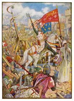 Crusade: King Richard I leading the Third Crusade