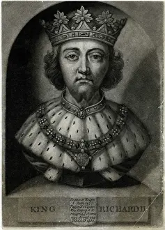Mezzotint: King Richard II