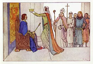 Sceptre: King Robert the Bruce is crowned as King of Scotland