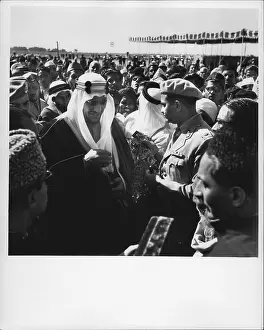 Saud: King Saud in India