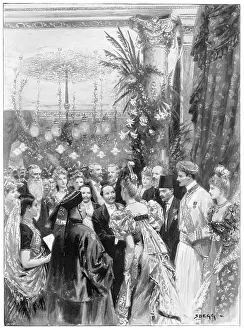 Chulalongkorn: King of Siam at reception 1897
