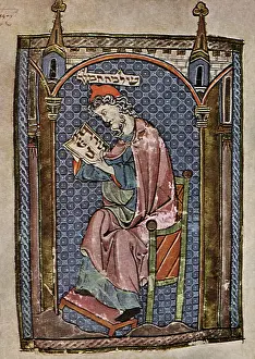 Torah: King Solomon reading the Torah