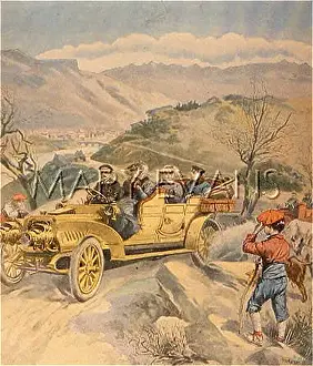 Alphonso: KING OF SPAIN DRIVES