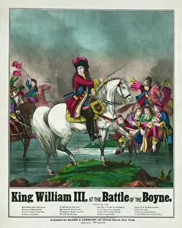 C1874: King William III at the battle of the Boyne