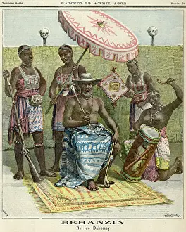 Dahomey: Kingdom of Dahomey. King Behanzin