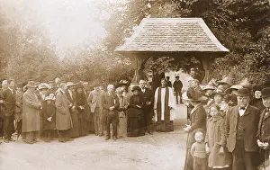 Lych: Kingham, Oxfordshire - Dedication of the Lich-Gate
