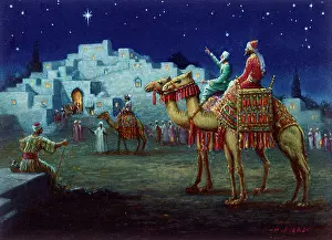 Kings approaching Bethlehem
