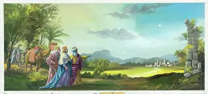 Biro: Three Kings approaching Bethlehem