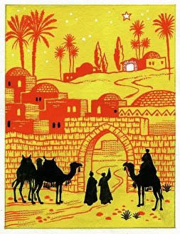 Asta: Three Kings arriving at Bethlehem