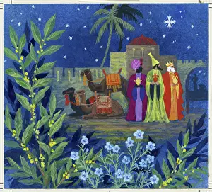 Haywood: Three Kings with Camels