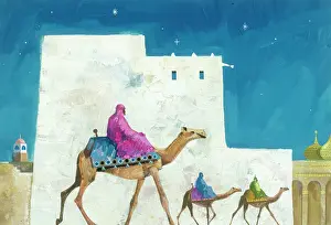 Shannon: The Three Kings on Camels at Bethlehem
