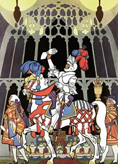 Gauntlet: The King's Champion entering Westminster Hall