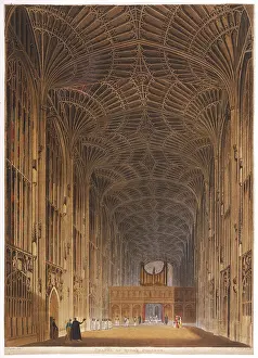 Pugin: KINGS CHAPEL/PUGIN C1820