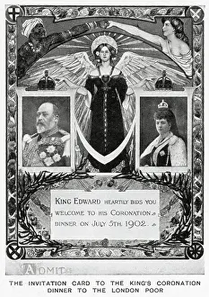 Postponed: King's Coronation Dinner to the London Poor