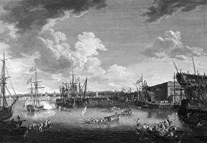 Deptford: To the King's most excellent majesty, this view of the royal