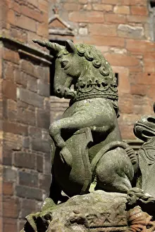 Linlithgow: King's fountain, Linlithgow Palace, West Lothian, Scotland