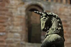 Linlithgow: King's fountain, Linlithgow Palace, West Lothian, Scotland