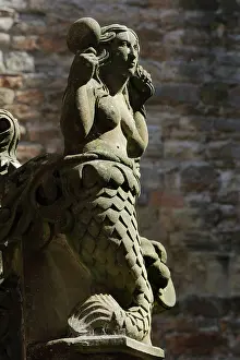 Linlithgow: King's fountain, Linlithgow Palace, West Lothian, Scotland
