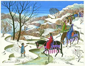 Brenda: Three Kings journeying to Bethlehem