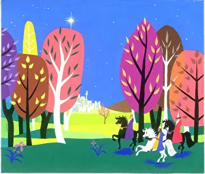 Barron: Three Kings journeying to Bethlehem