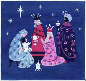 Brough: The Three Kings offering gifts