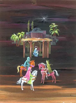 Gundreda: The Three Kings outside the Holy Stable