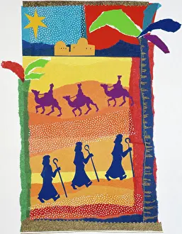 Stamper: Three Kings and Three Shepherds