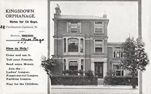 Pemberton: Kingsdown Orphanage, London