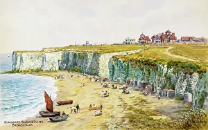 Kingsgate: Kingsgate Sands and Cliffs, Broadstairs, Kent