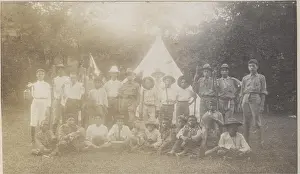 Jamaica: Kingston scouts camping, Jamaica