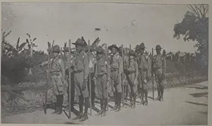 Jamaica: Kingston scouts on a road, Jamaica