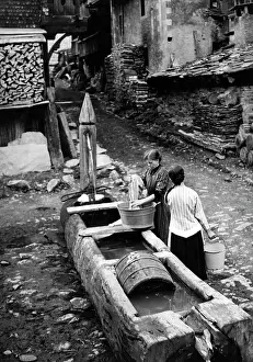 Troughs: Kippel, Switzerland - Water Troughs