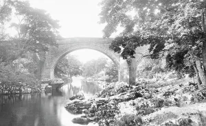 Kirkby: Kirkby Lonsdale, Devils Bridge 1899