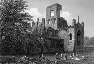 Croquet: KIRKSTALL ABBEY, Yorkshire