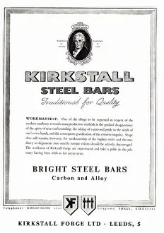 Kirkstall: Kirkstall Forge. Carbon & Alloy Steel Bars