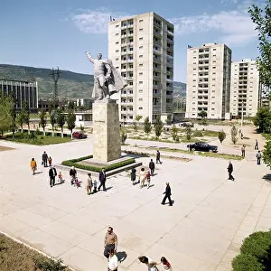 Kirov: Kirov monument in Makhachkala, 1978