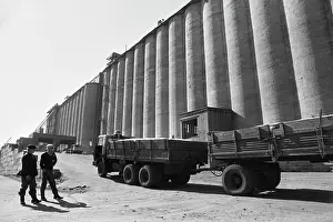 Unloading: Kirovsk-Omsk Grain Storage
