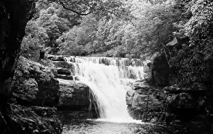 Swale: Kisdon Force, Keld in the 1930s