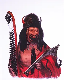 Kish: Kish-Ke-Kosh - Native American - Man