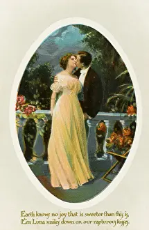 Restraint: KISSING ON BALCONY C1910