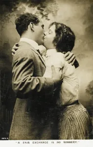 Ardour: KISSING COUPLE 1910
