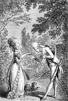 Extends: Kissing the hand(18th century)