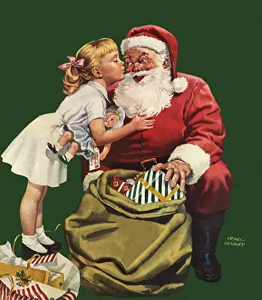Bends: Kissing Santa Claus