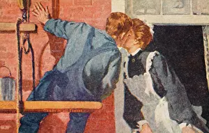 Tricks: KISSING THRU WINDOW 1909