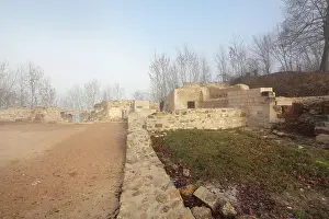Storeroom: Kitchen area, castle of Chateau-Thierry, Picardy, France