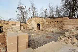 Storeroom: Kitchen area, castle of Chateau-Thierry, Picardy, France