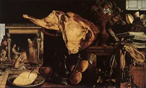 1550s: Kitchen with Christ in the House of Martha and Mary