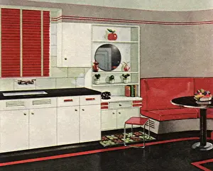 Households: Kitchen, Corner Booth
