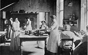 Pontefract: Kitchen, Inebriates Reformatory, Ackworth, Yorkshire